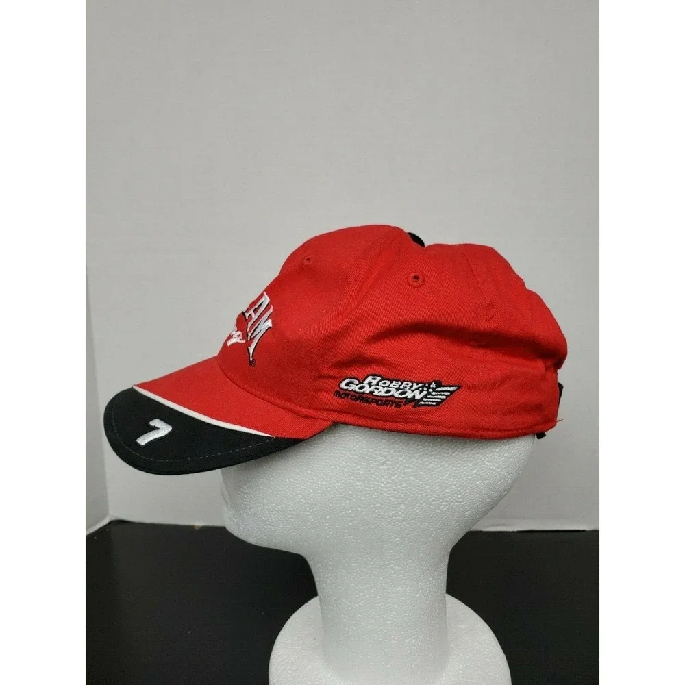 Robby‎ Gordon Jim Beam Racing Red/Black Baseball Hat